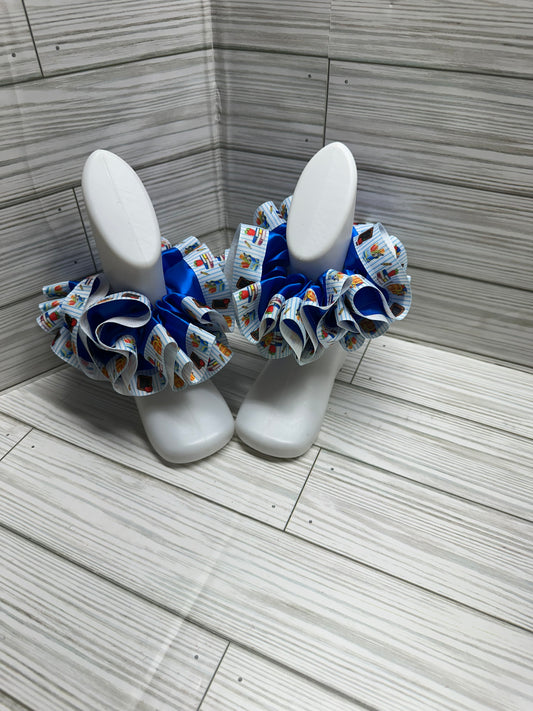 Back-To-School - Detachable Ruffle Anklets